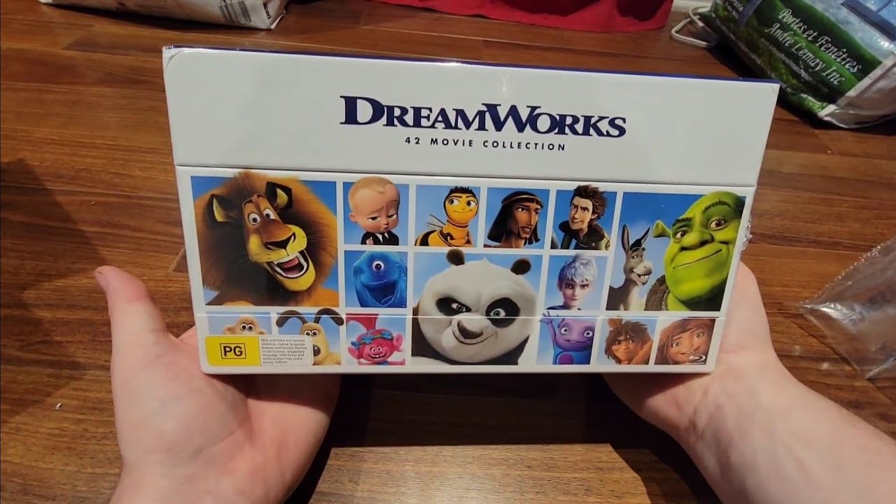 Распаковка коллекции фильмов Dreamworks 42