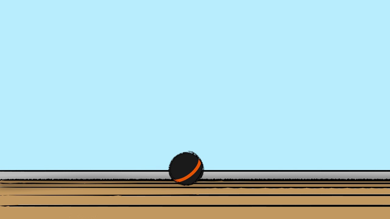 Heavy Bouncing Ball - 2D Animation