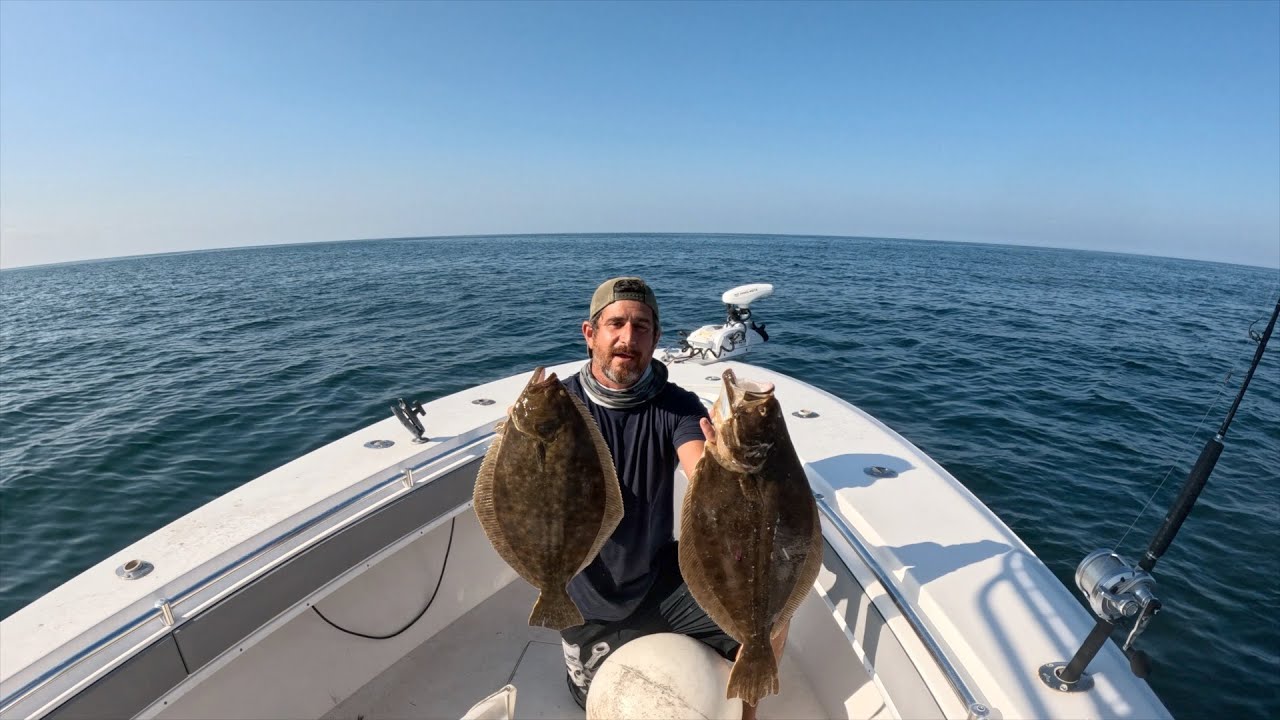Одиночное приключение на Contender Hunting на голубого тунца и Fluke Limit