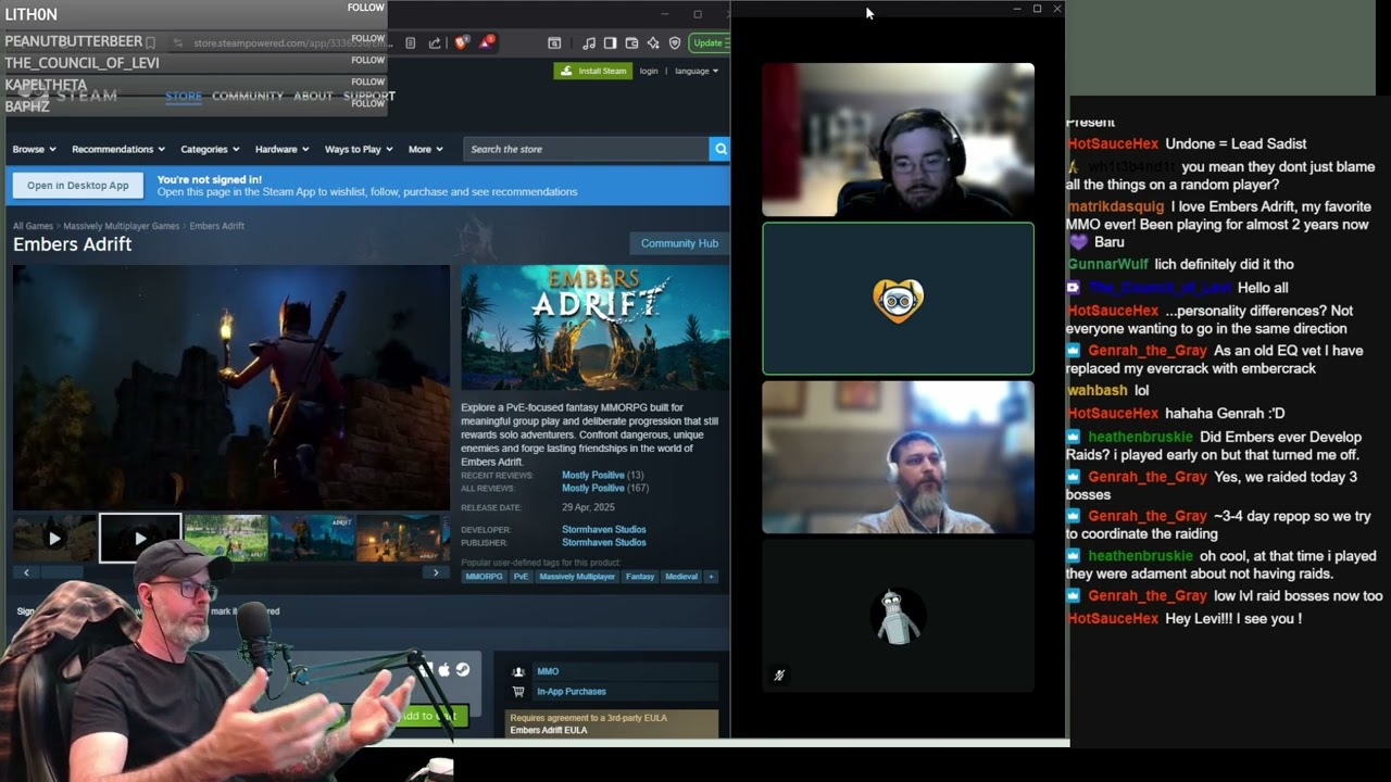 Discussion with the Embers Adrift Dev Team (Dec 2025)
