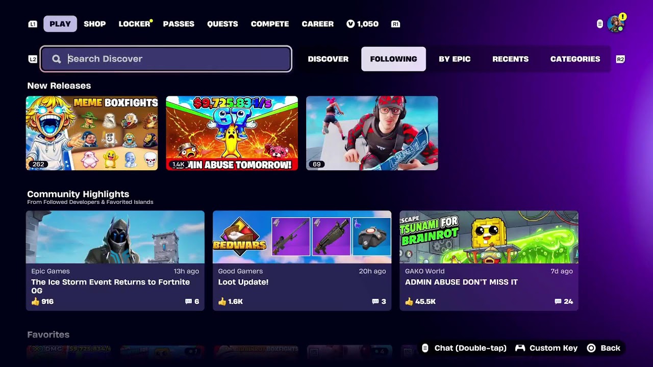 Live realod Playing with viewers (fortnite)