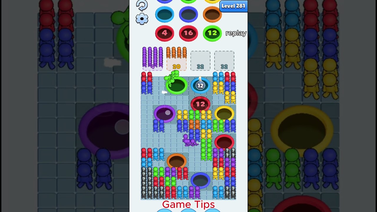 Hole People New level 281 Solution Walkthrough