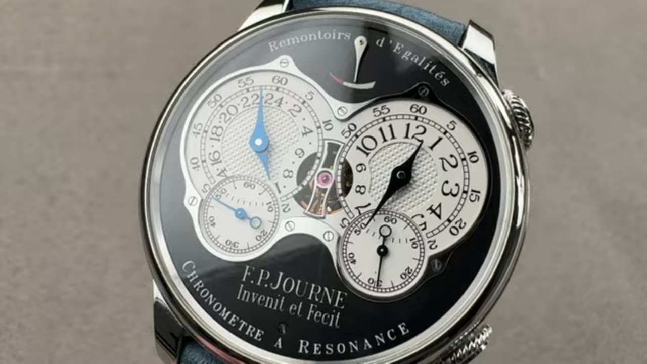 Обзор часов F.P. Journe Chronometre a Resonance Quatre Black Label | RQ PT 40 A BK