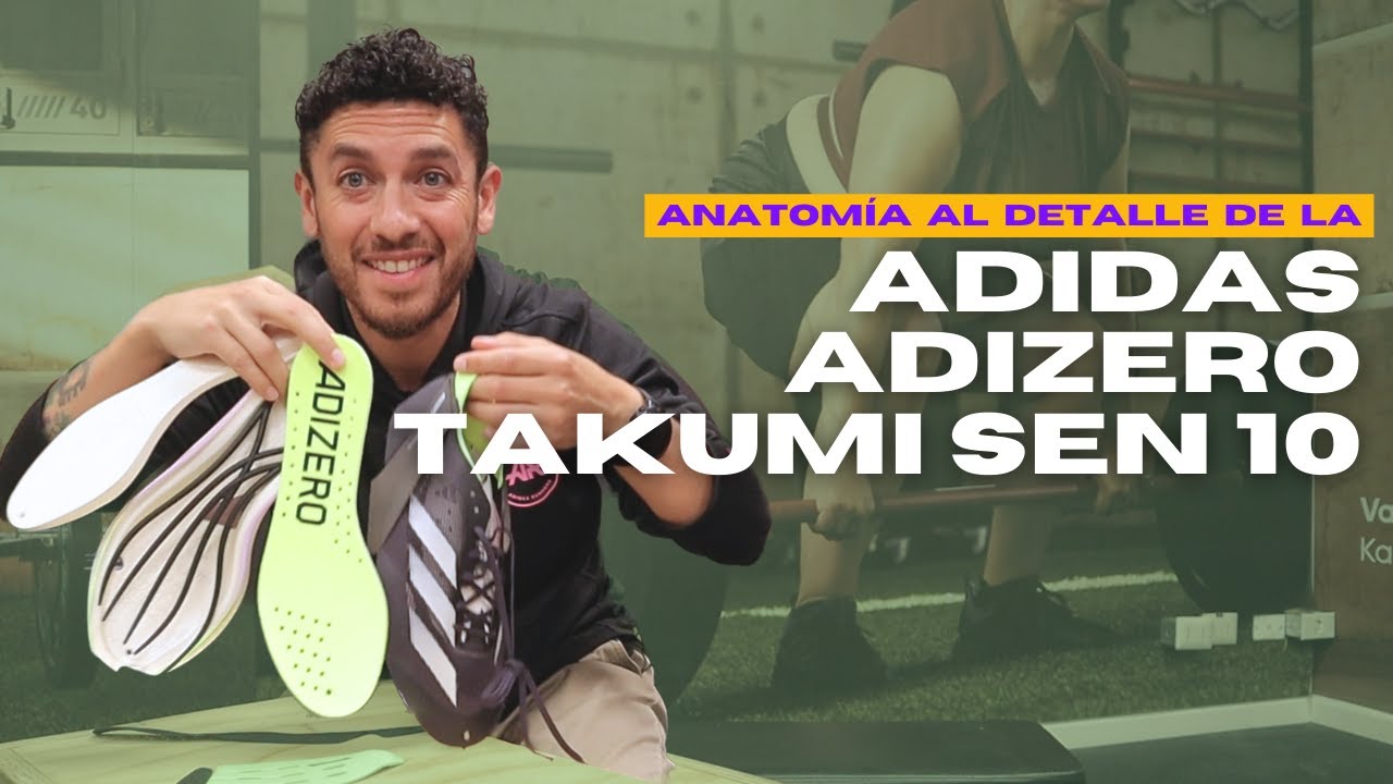 Adidas Adizero Takumi Sen 10 - La anatomía de la zapatilla