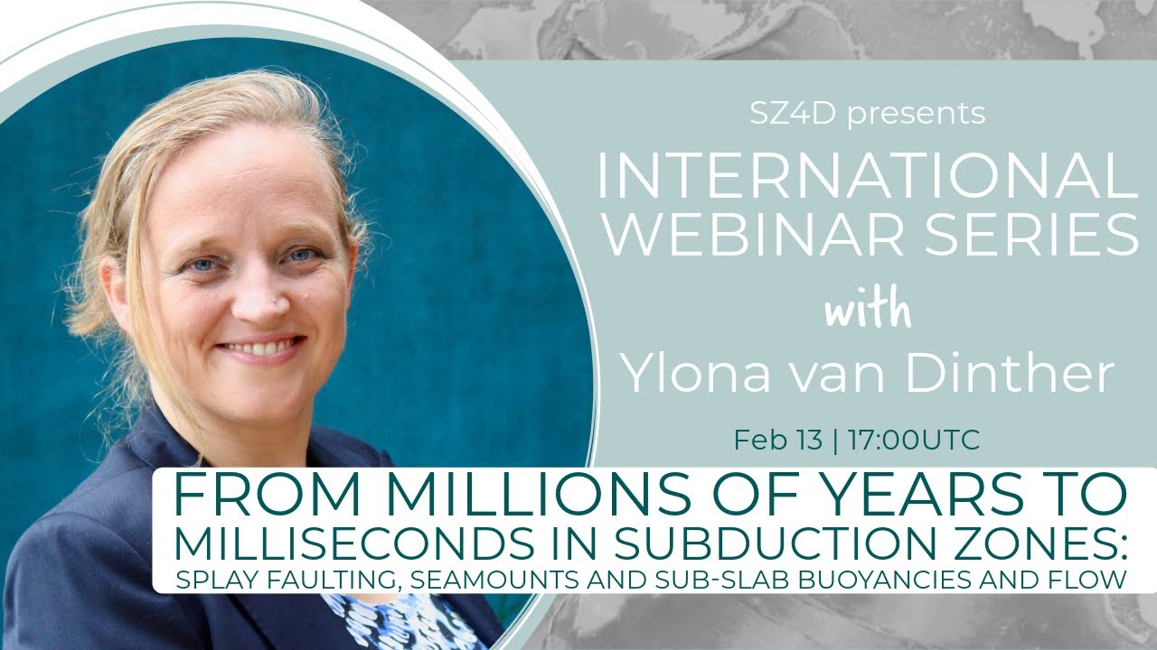 Splay faulting, seamounts and sub-slab buoyancies and flow | Dr. Ylona van Dinther