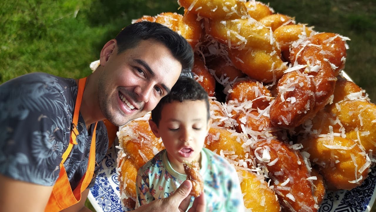 FAÇA ESSA RECEITA E GANHE DINHEIRO VENDENDO ROSQUINHAS FRITAS, UMA DELÍCIA🤤