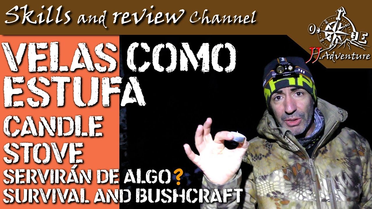 🔥 Velas Estufa | Candle Stove - EDC - Survival | Bushcraft ⛺