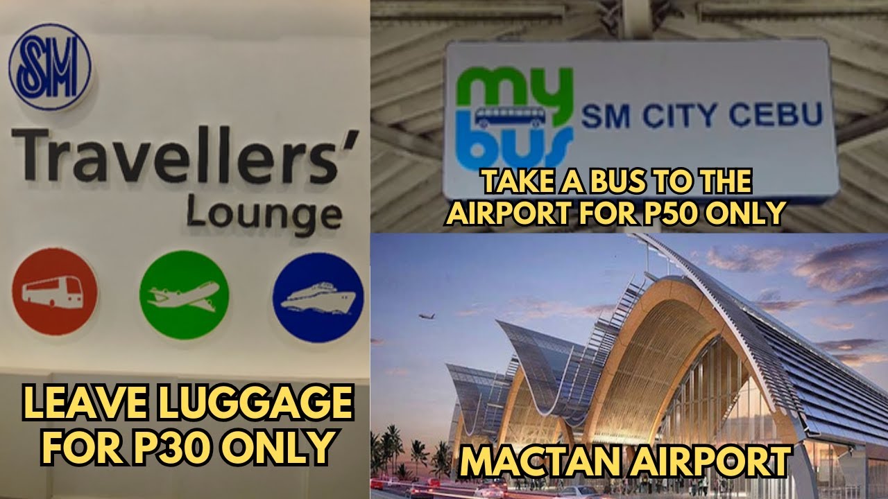 SM Travellers Lounge + myBus going to the Mactan Airport