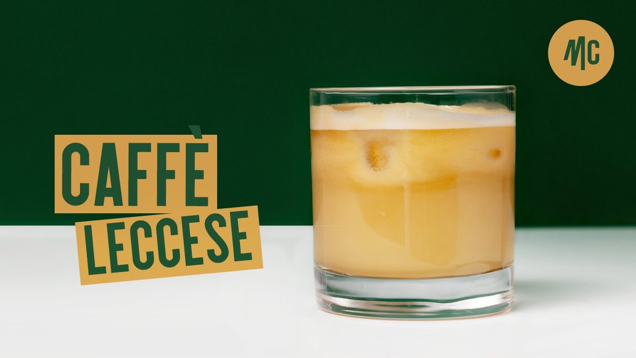 CAFF&Egrave; LECCESE| кава з мигдальним молоком