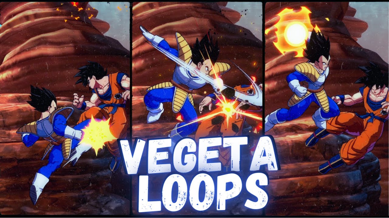 COMO HACER los LOOPS de VEGETA BASE | PASO A PASO | Dragon Ball FighterZ