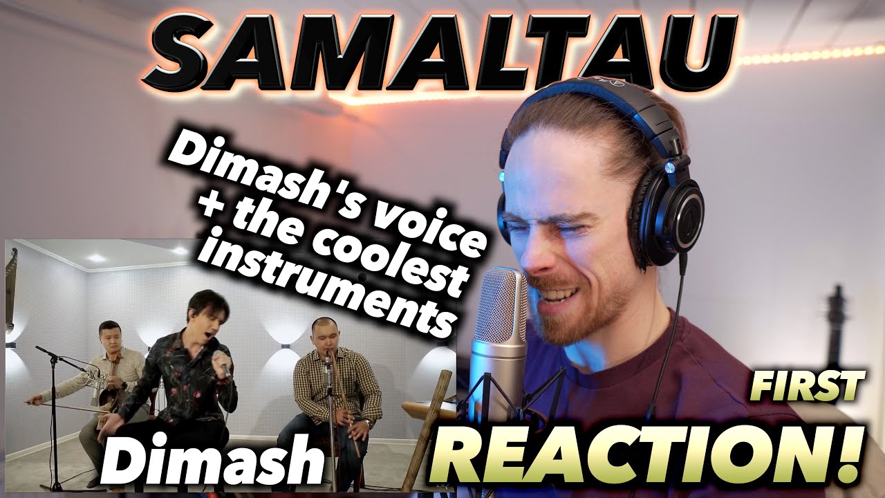 Dimash - Samaltau FIRST REACTION! (FANTASTIC!) #dears #dimashkudaibergen