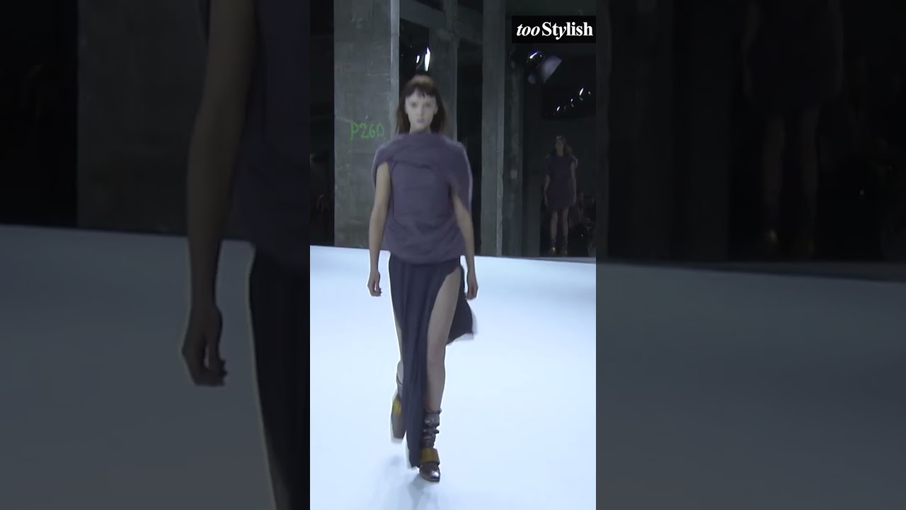RICK OWENS WALRUS | Womens Spring Summer | Paris Fashion Week PFW | tooStylish Fashion Review [4K]