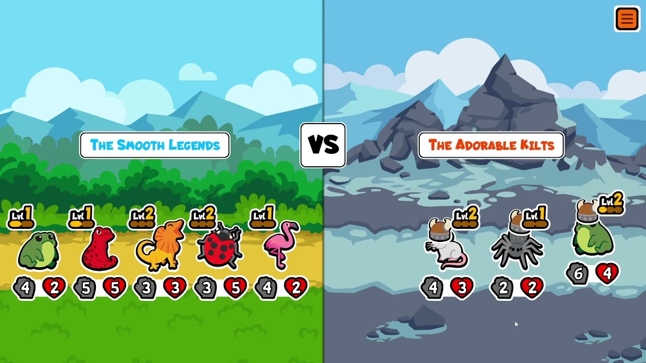 trying to win with the weekly pack in super auto pets