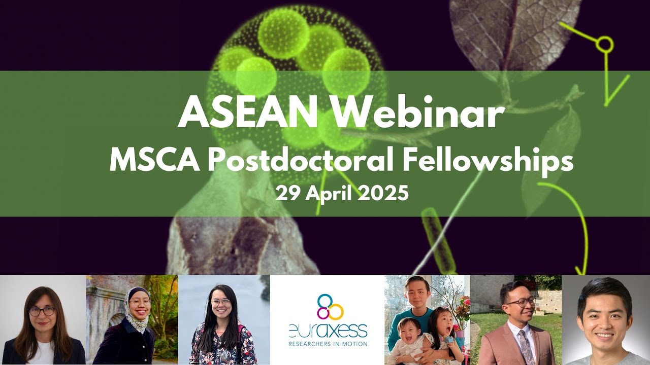 ASEAN Webinar on MSCA Postdoc Fellowship