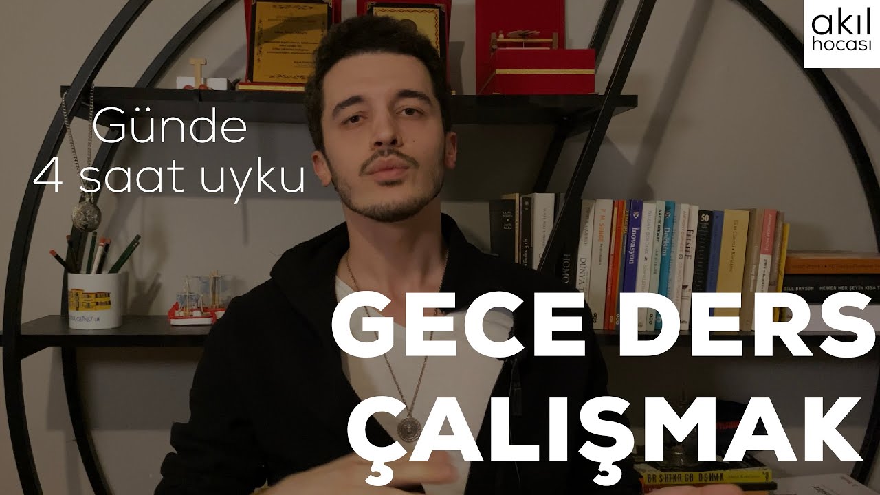 GECE DERS ÇALIŞMAK FAYDALI MI?