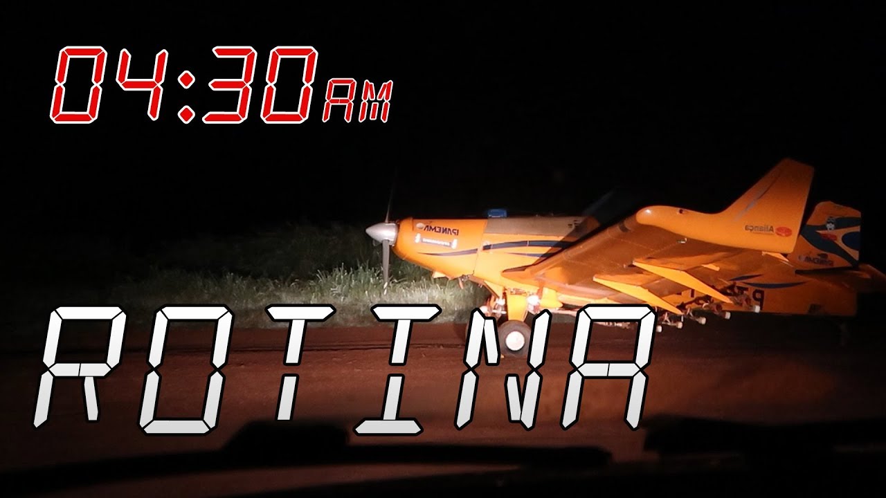 ROTINA DO PILOTO AGR&Iacute;COLA, 24 HRs NO MEU DIA A DIA TRABALHANDO NO MATO GROSSO