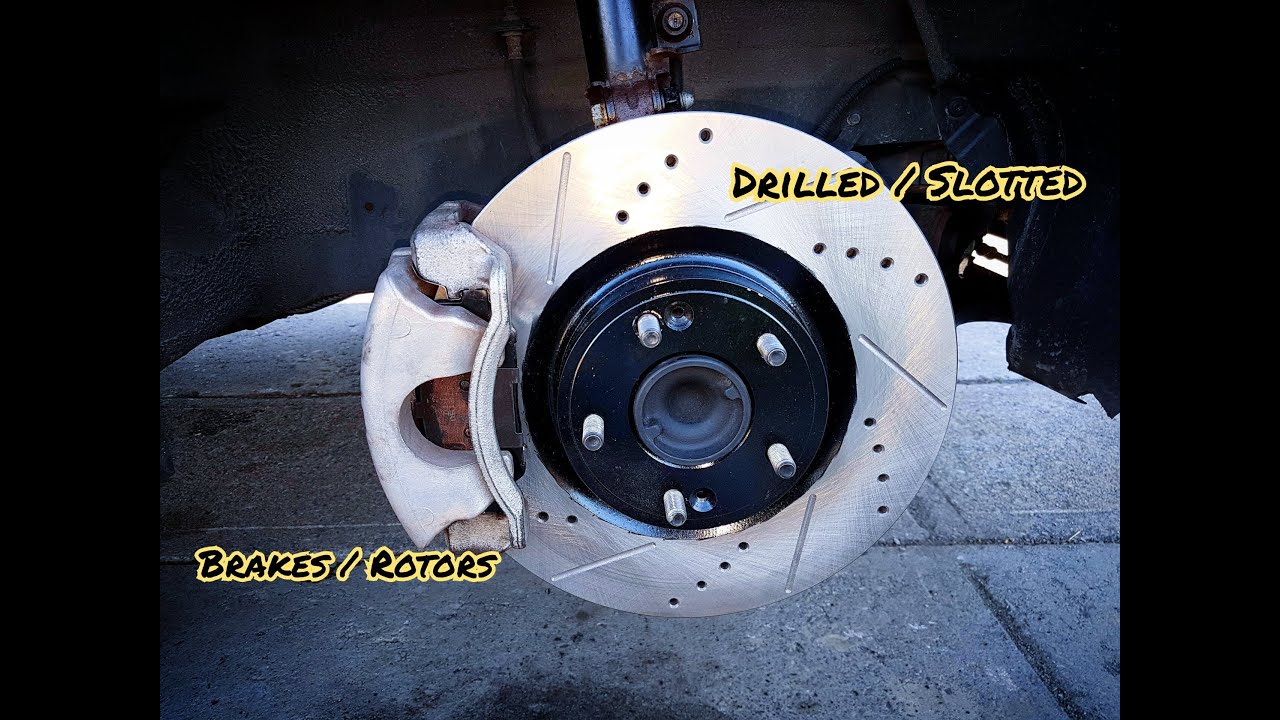 Drilled Slotted Rotor Brakes Install | Genesis Coupe
