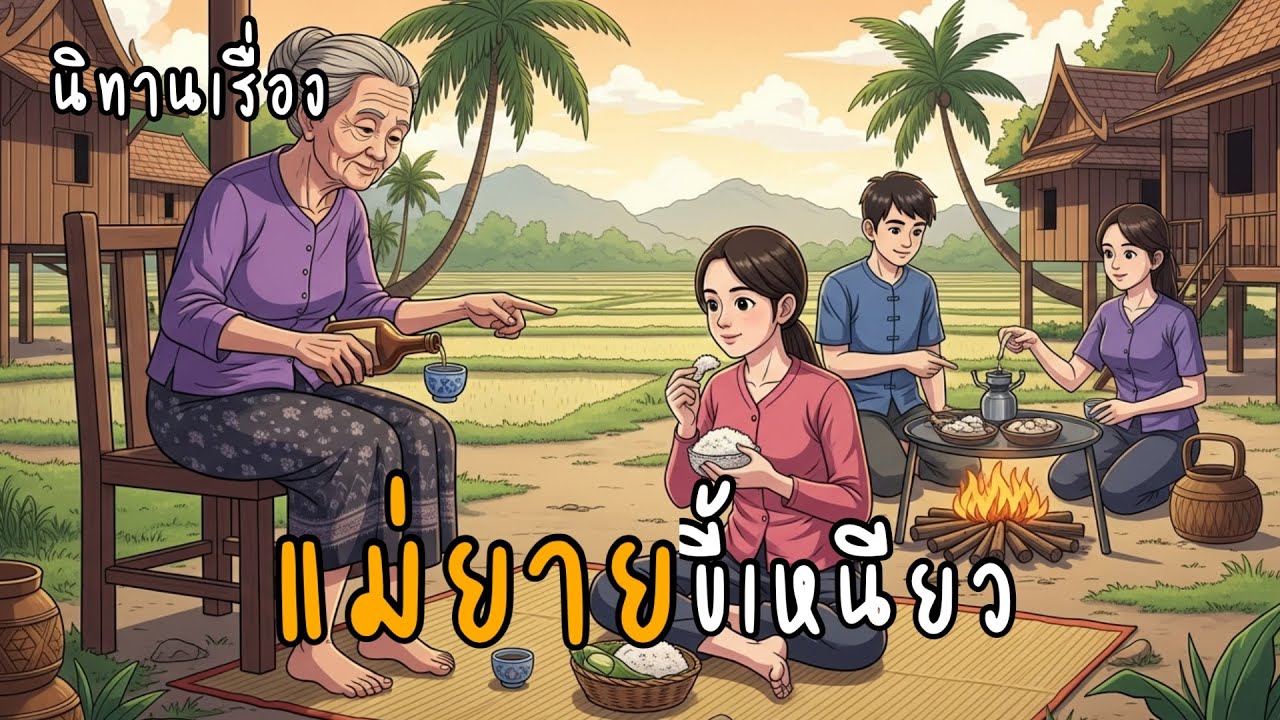 แม่ยายขี้เหนียว ลูกสะใภ้จนต้องยอม  #นิทานพื้นบ้าน #นิทานก่อนนอน #นิทานสอนใจ #เล่าเรื่อง ￼