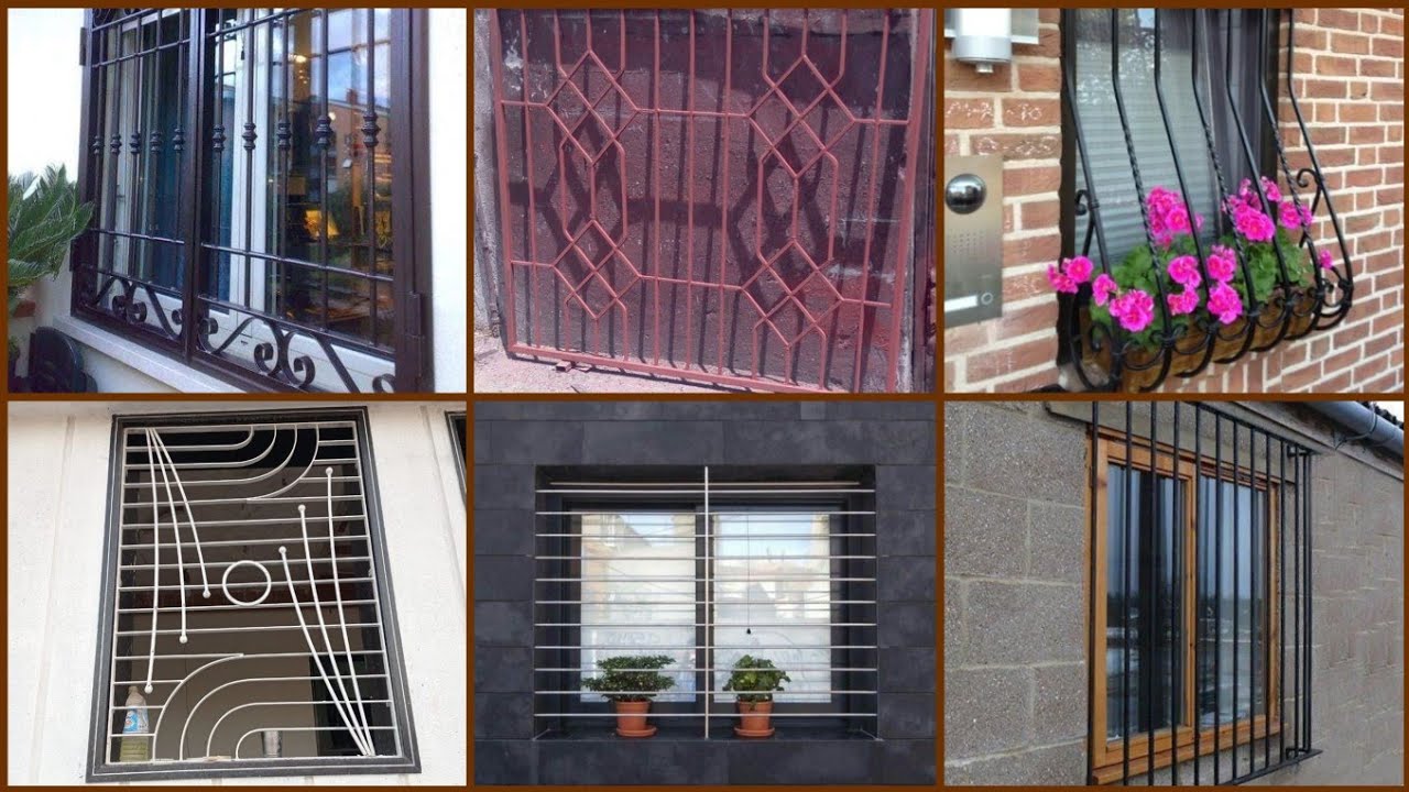 Latest Window Grill Design For Home | Modern Window Grill Design | Iron & Steel Grill Design