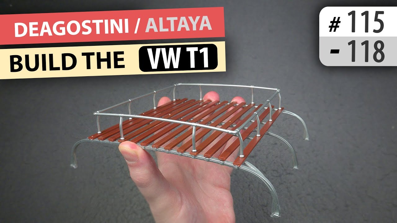 Build the VW T1 Samba Combi | by Altaya/DeAgostini | #115-118