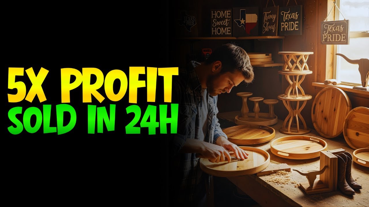 5 Simple Wood Crafts You Can Flip for Quick Cash