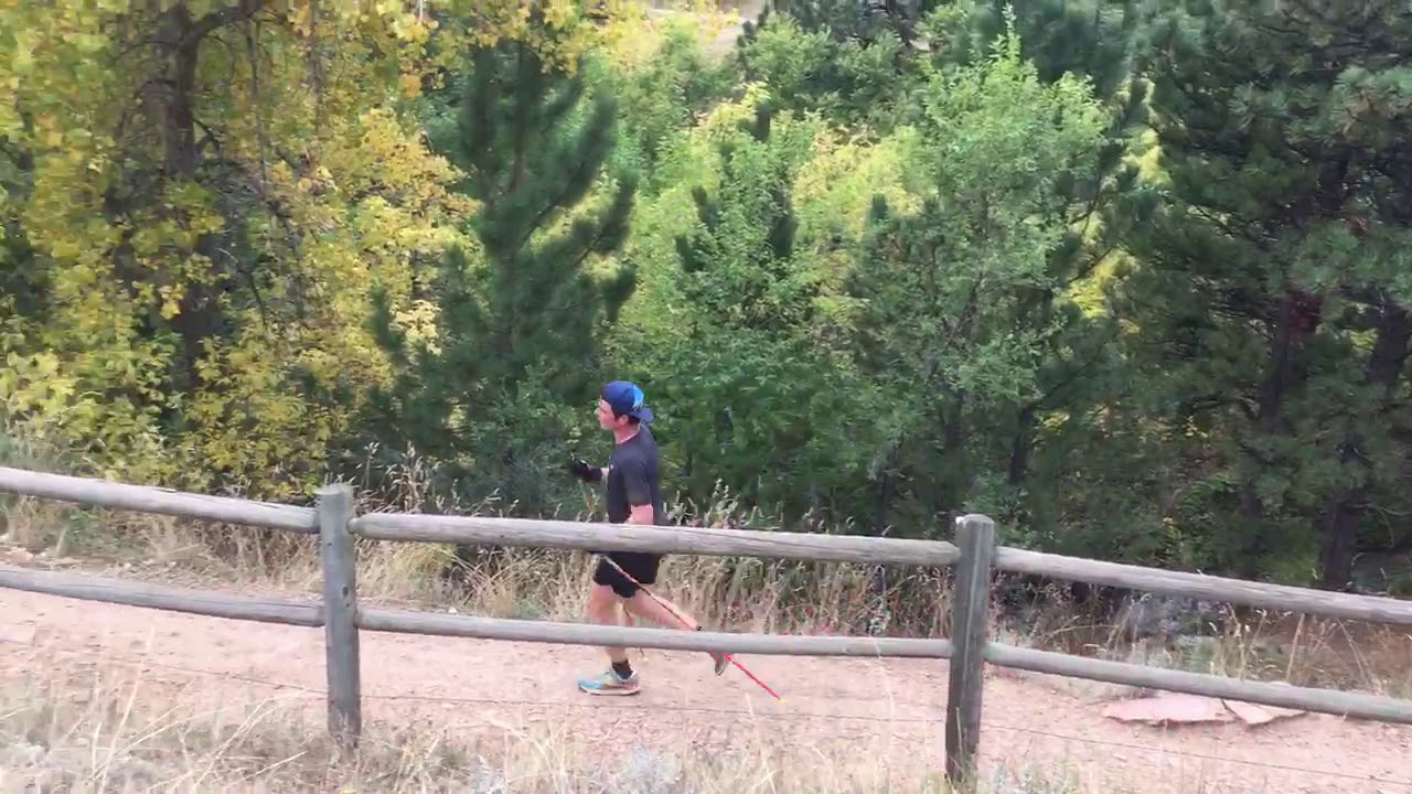 Uphill Pole Technique for Trail and Ultrarunners - Running with poles