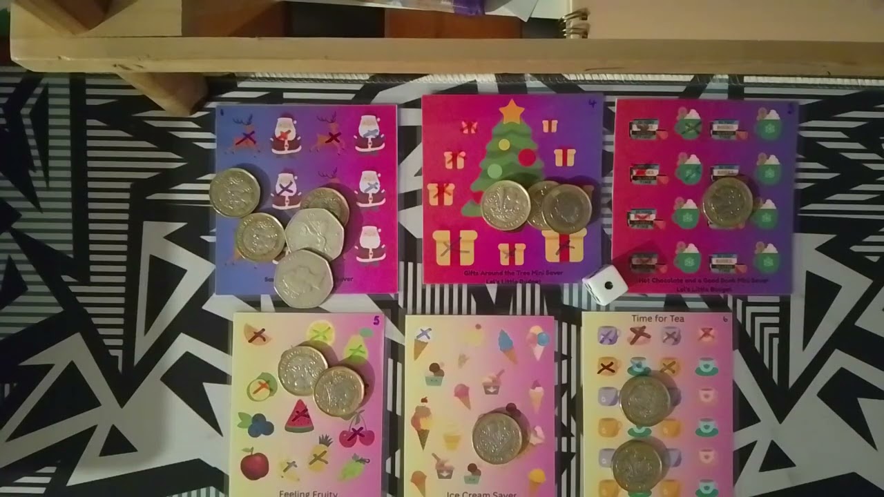 A Completely Dis-Organised Mini Monday, First Mini of the Month, Tiny Cash Stuffing UK