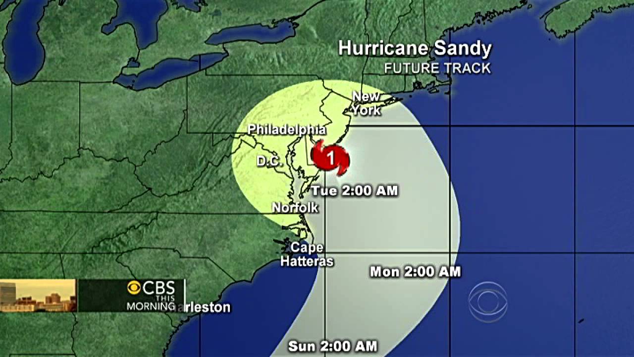 Hurricane Sandy could be a 