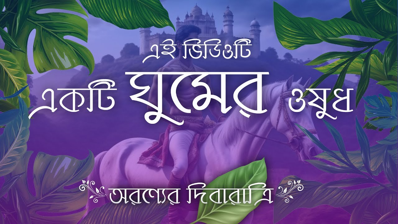 ঘুমের গল্প | অরণ্যের দিবারাত্রি | এই ভিডিওটি একটি ঘুমের ওষুধ | শৌভিক রায়চৌধুরী