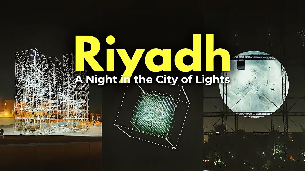 Noor Riyadh Festival 2025 🇸🇦 | The Most Beautiful Night I’ve Seen in Riyadh