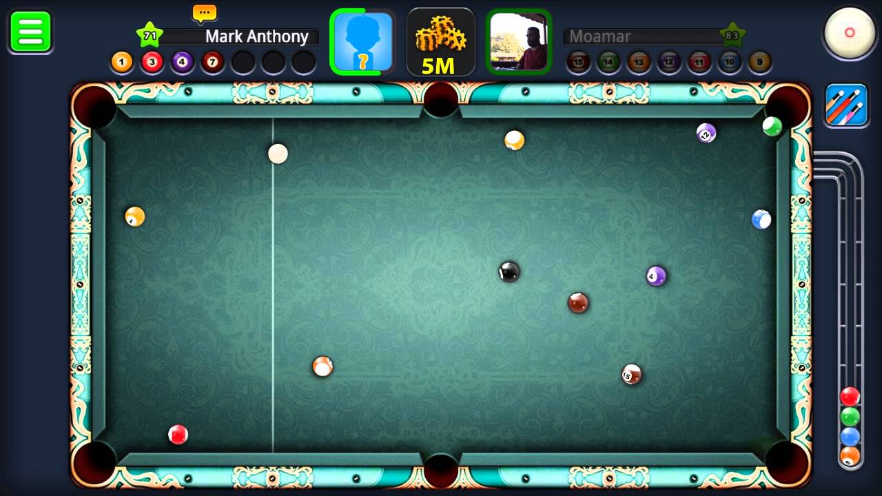 8 Ball power of BLACK HOLE CUE