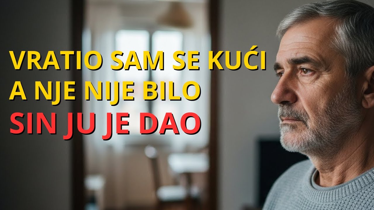 Nakon mjesec dana u bolnici vratio sam se kući — sin ju je dao njezinoj obitelji