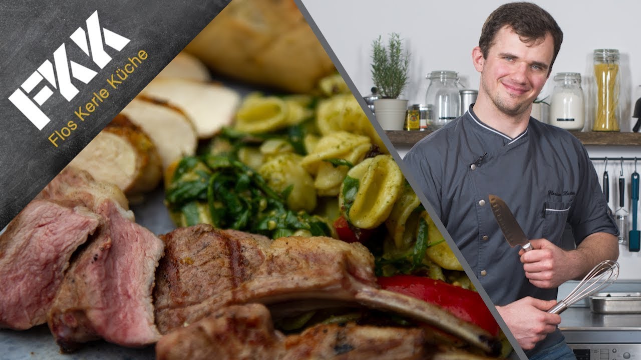 Lammkarree und Huhn vom Grill by Florian Harter