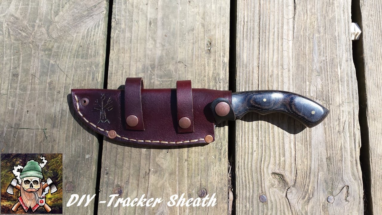 Leathercraft Tracker Sheath
