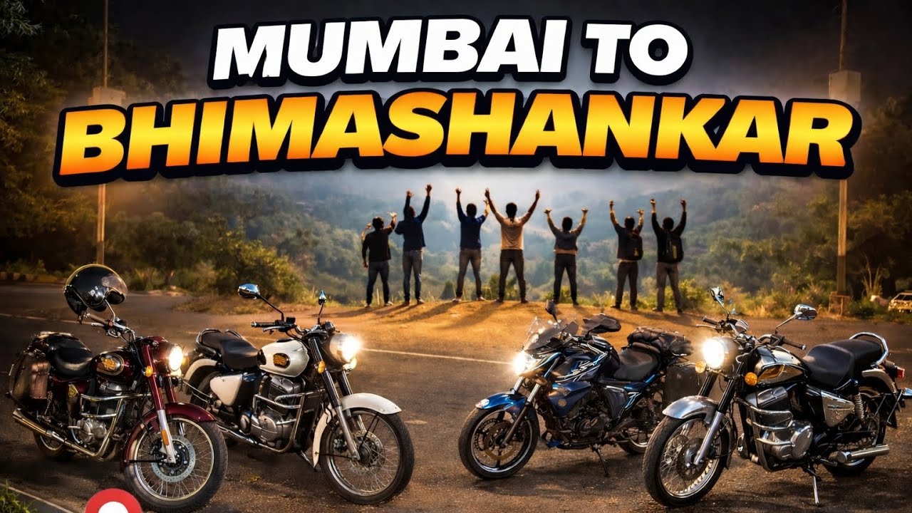 Mumbai to Bhimashankar | Bhimashankar Jyotirling | bike ride | 