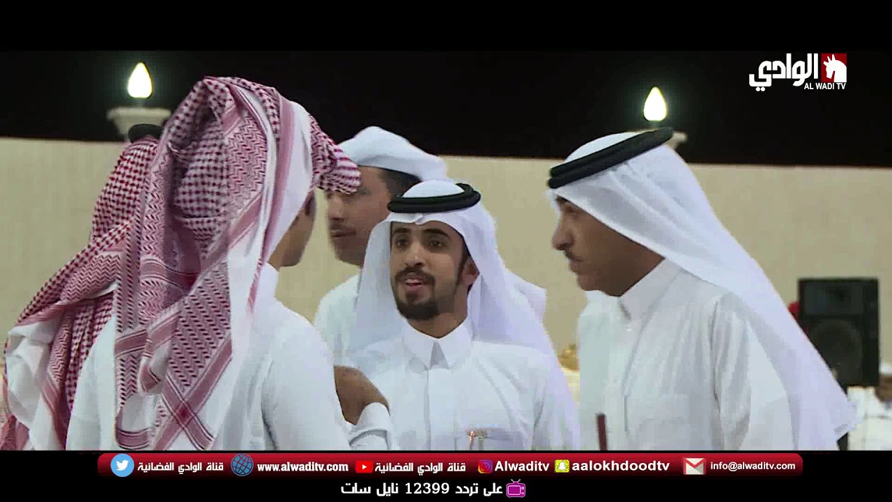 حفل زواج حسن محمد حسن آل هتيله على قناة الوادي الفضائية