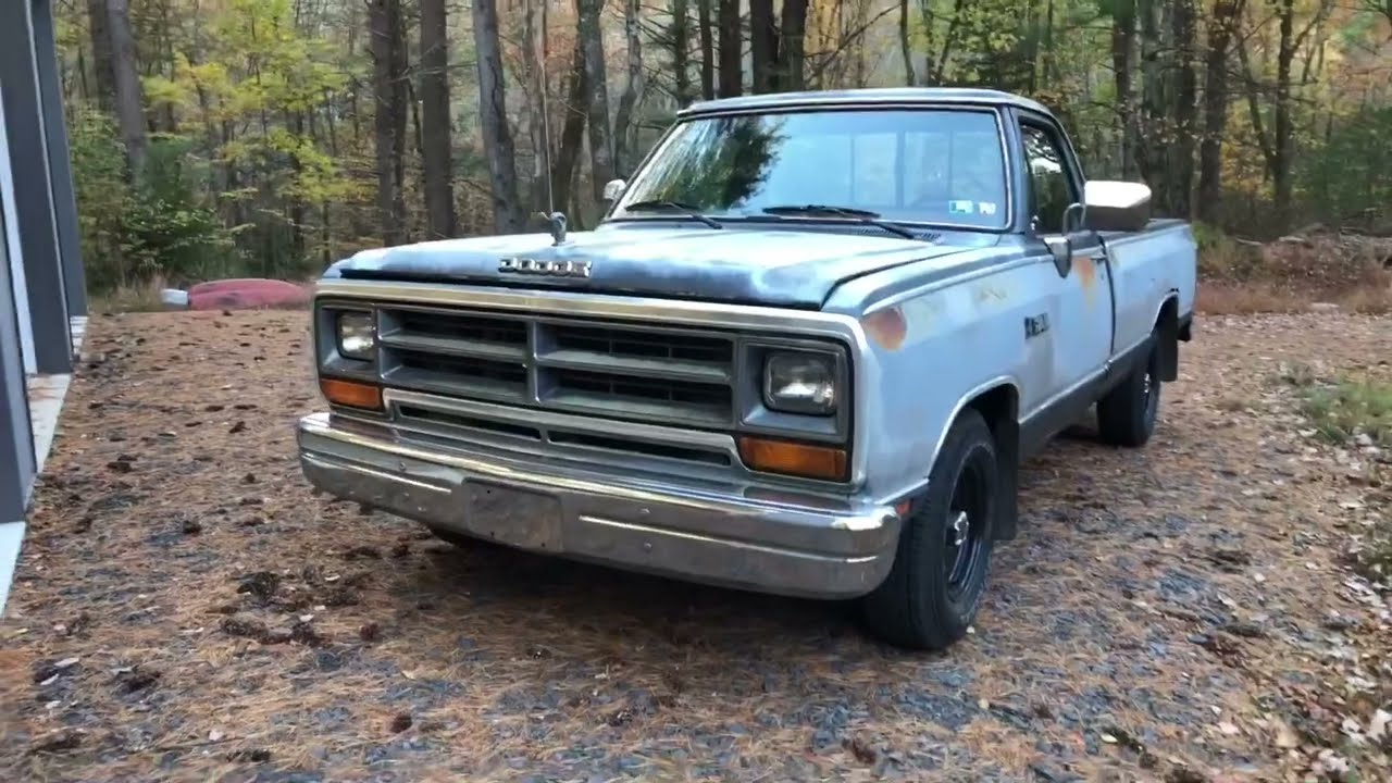 Quick look at the 1988 Ram D150 along with a few repairs