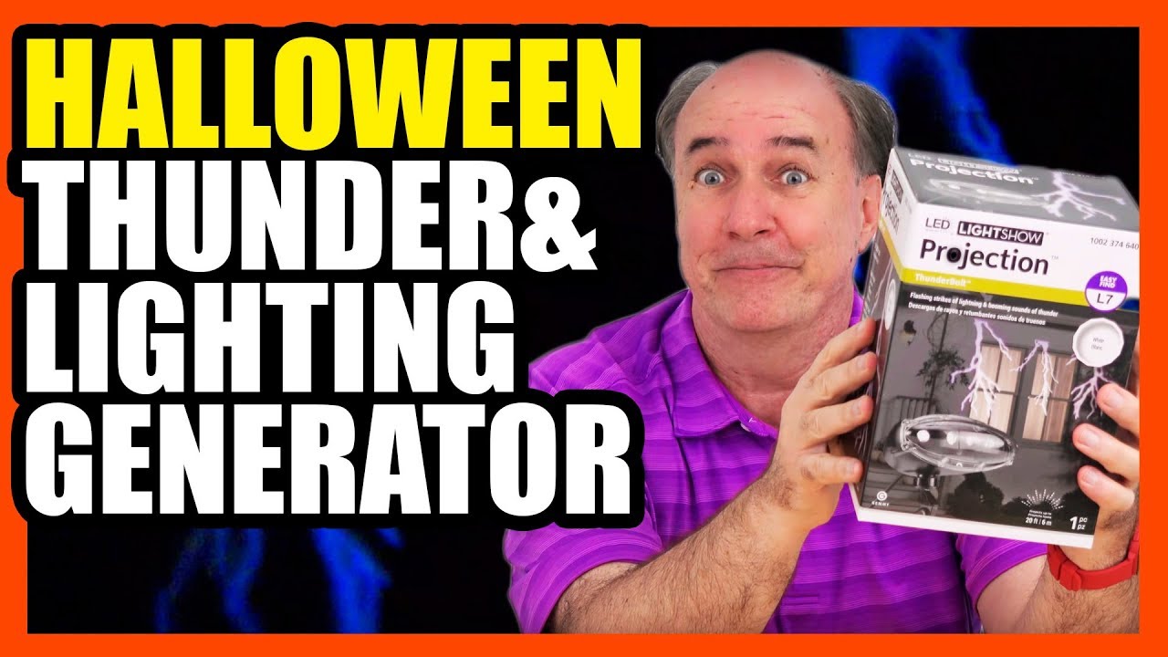 Halloween Projection Thunderstorm Review