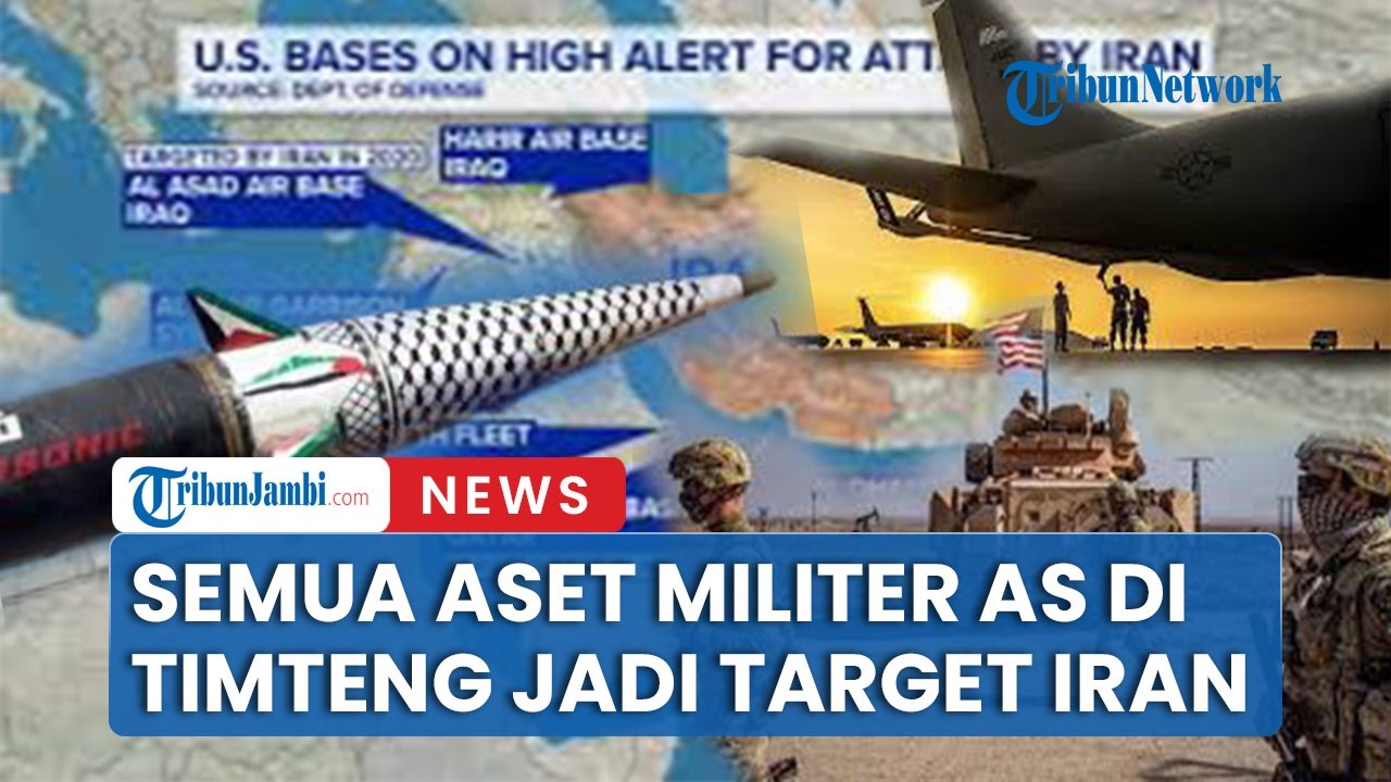 Iran Tegaskan Akan Targetkan Semua Aset Serta Pangkalan AS Yang Berada Di Timteng