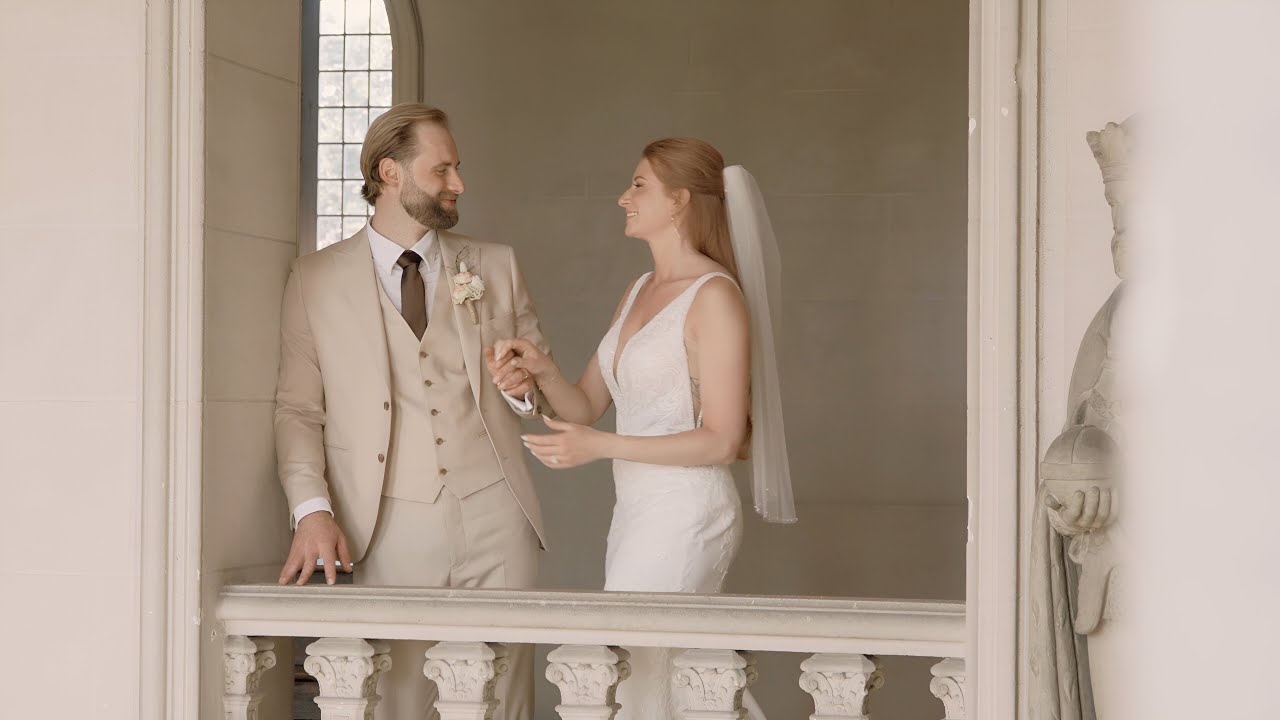 Beautiful wedding day, just fall in love by watching!