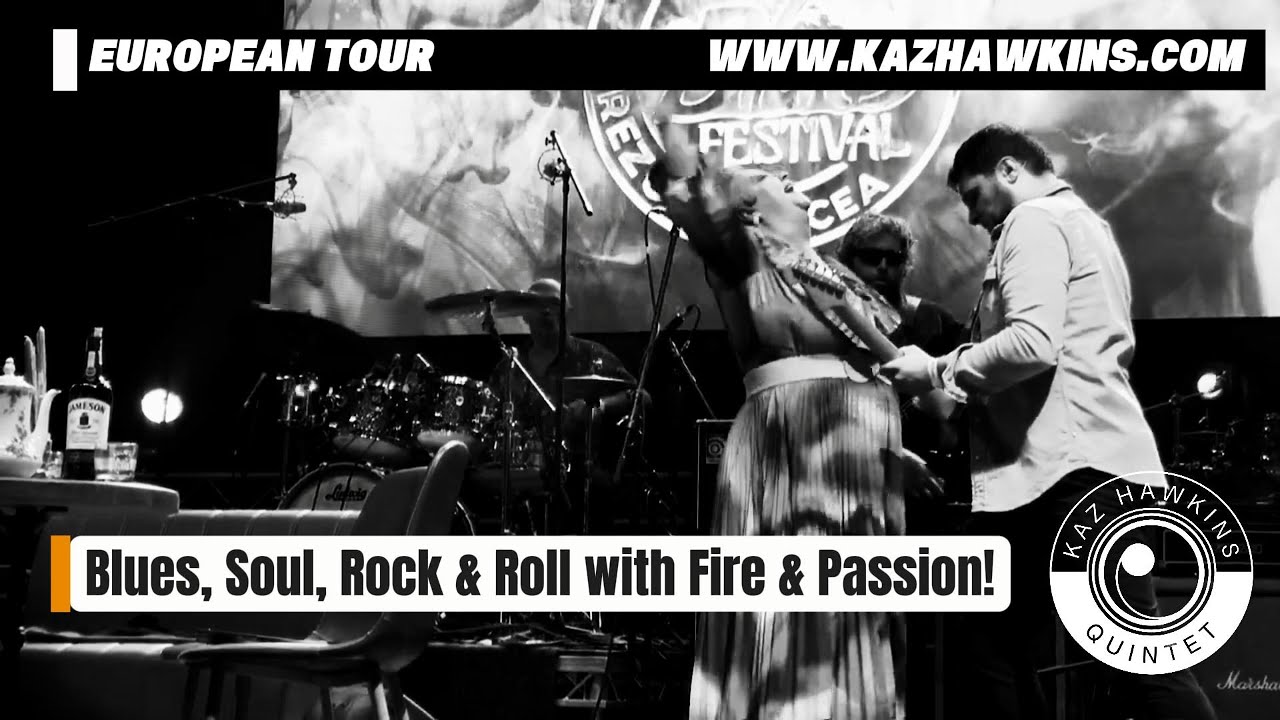 Kaz Hawkins Blues Quintet EUROPEAN TOUR 2026 (Part 1)
