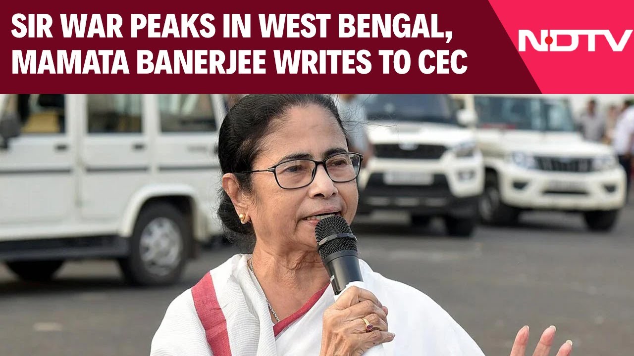 West Bengal SIR | SIR War Peaks In West Bengal, Mamata Banerjee Writes To CEC