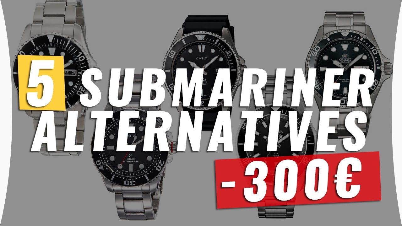 Rolex Submariner : 5 alternatives pas chères