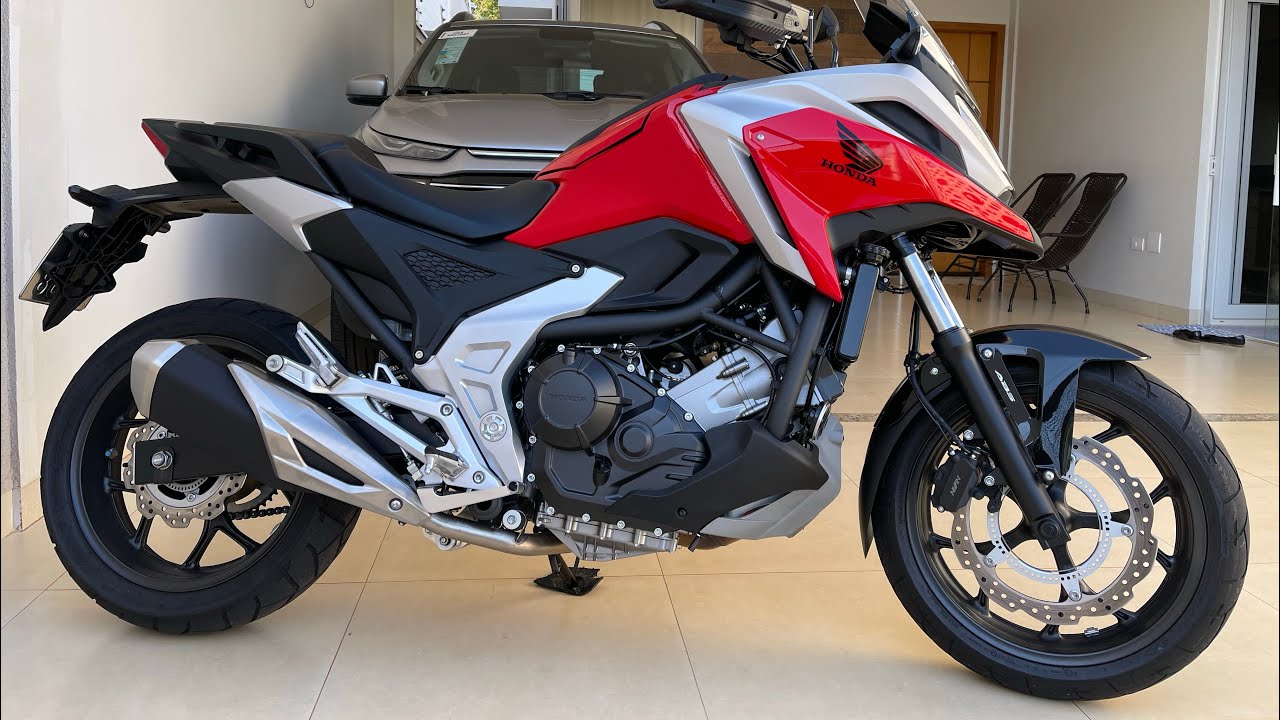 NC 750X 2022 - Cavalete central Scam - Instalação e impressões sobre o produto.