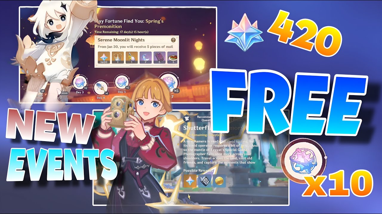 [HINDI]    NEW EVENT SHUTTERFLASH MEMORY HUNT   |   Genshin Impact