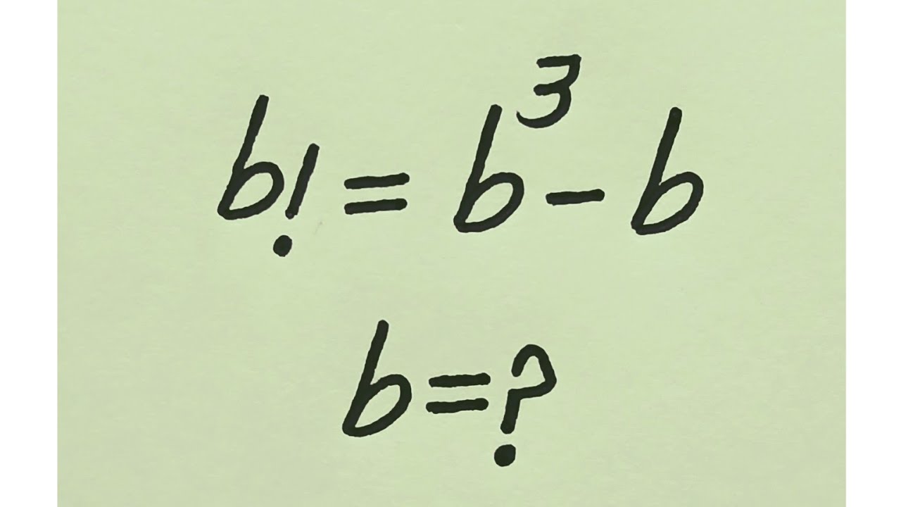 Harvard University Entrance Exam Question | Algebra Simplification | b=?