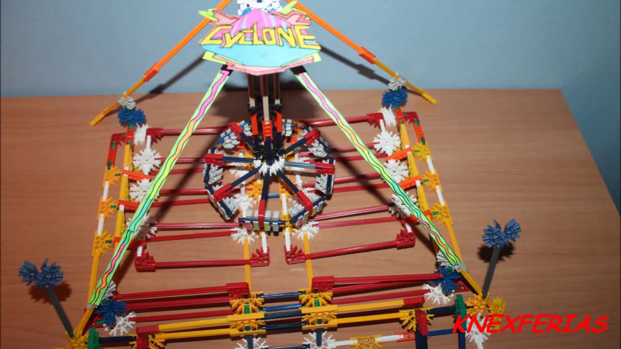 Cyclone de Knex-Knex Ferias.