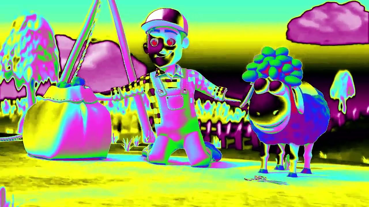 Cut half the wool… | Baa Baa Black Sheep | Sponsored by Gamavision Csupo Effects!