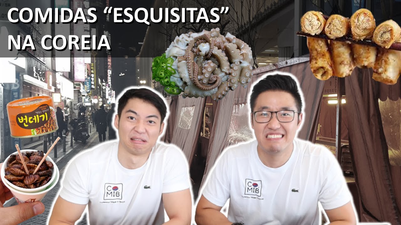VOCÊ COMERIA? COMIDAS #COREANAS 