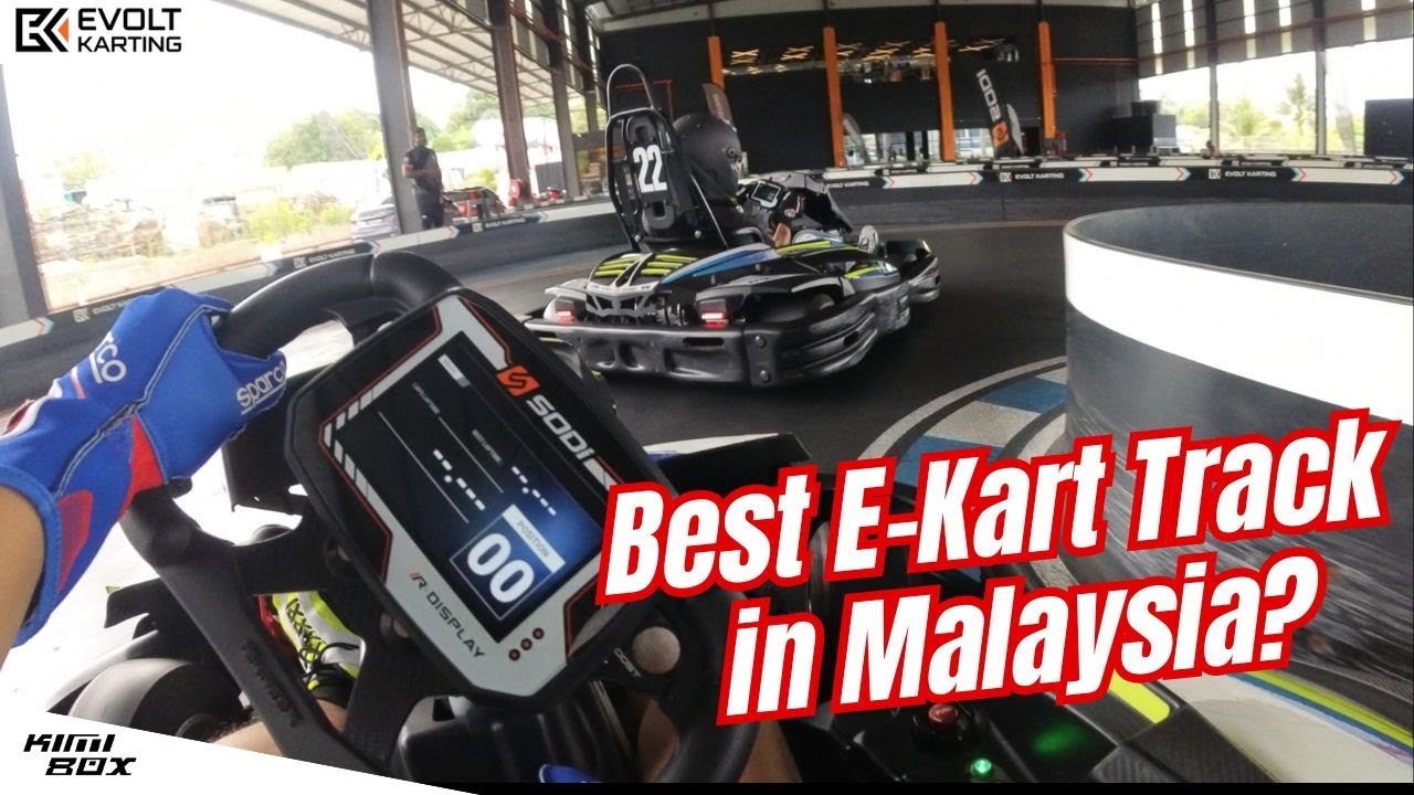 Driving on Probably The Best E-Kart Track in Malaysia